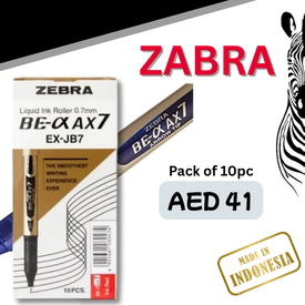 Ball Point AX7 Black 10pc